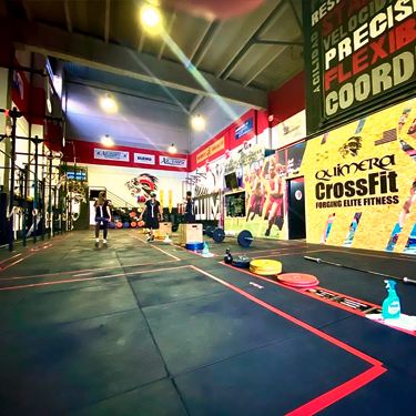 Fotografia de las instalaciones de Quimera Crossfit